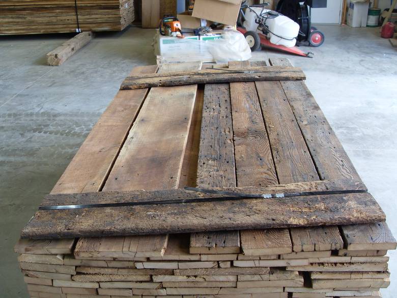 Barnwood ready to ship to Customer